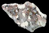 Hematite Quartz, Chalcopyrite, Dolomite & Galena Association #170258-2